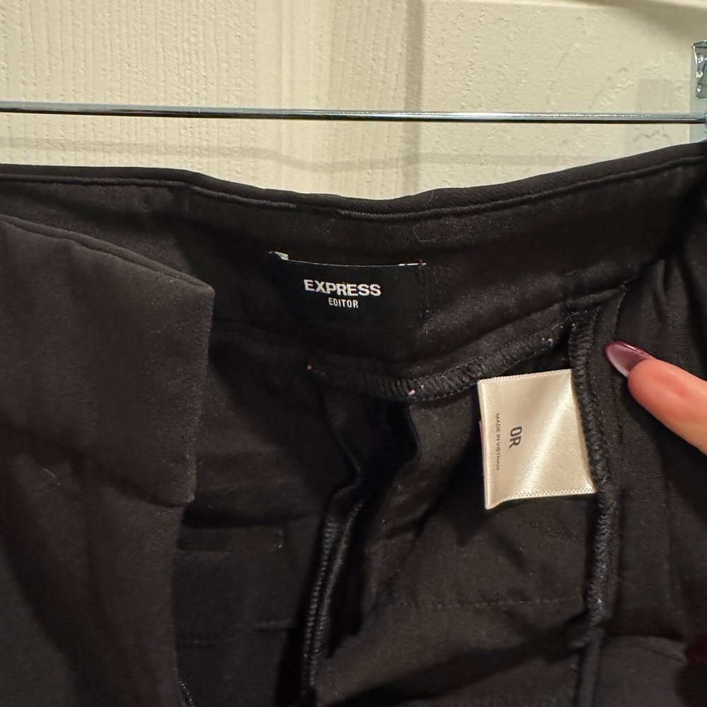 Express Black Slacks
